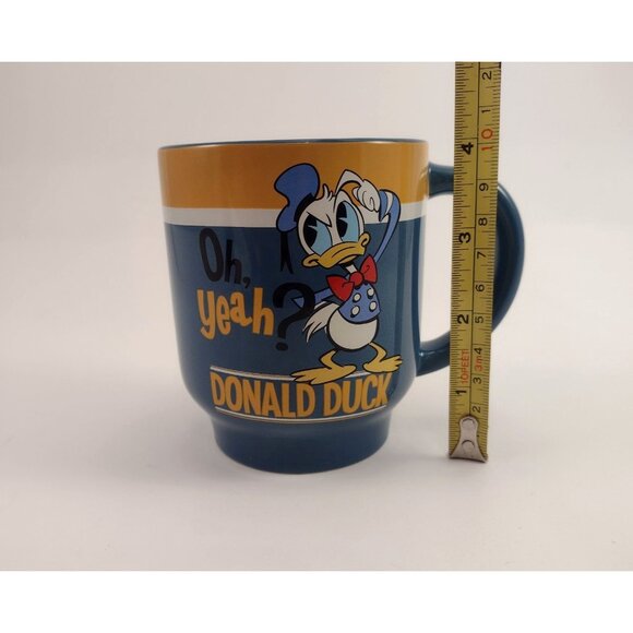 Donald Duck "Oh Yeah? Nothin To It!" Coffee Mug Cup Disney Store Collectible - Picture 7 of 8